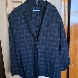 H&M Dark Checkered Blazer